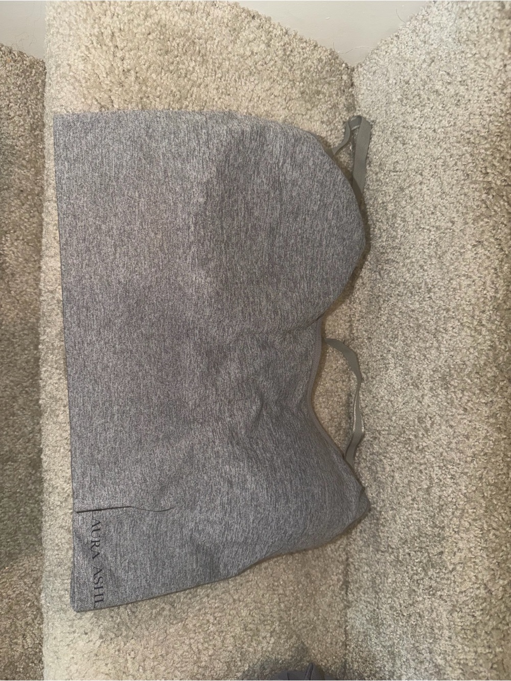 Laura Ashley Grey Seamless Strapless Bra